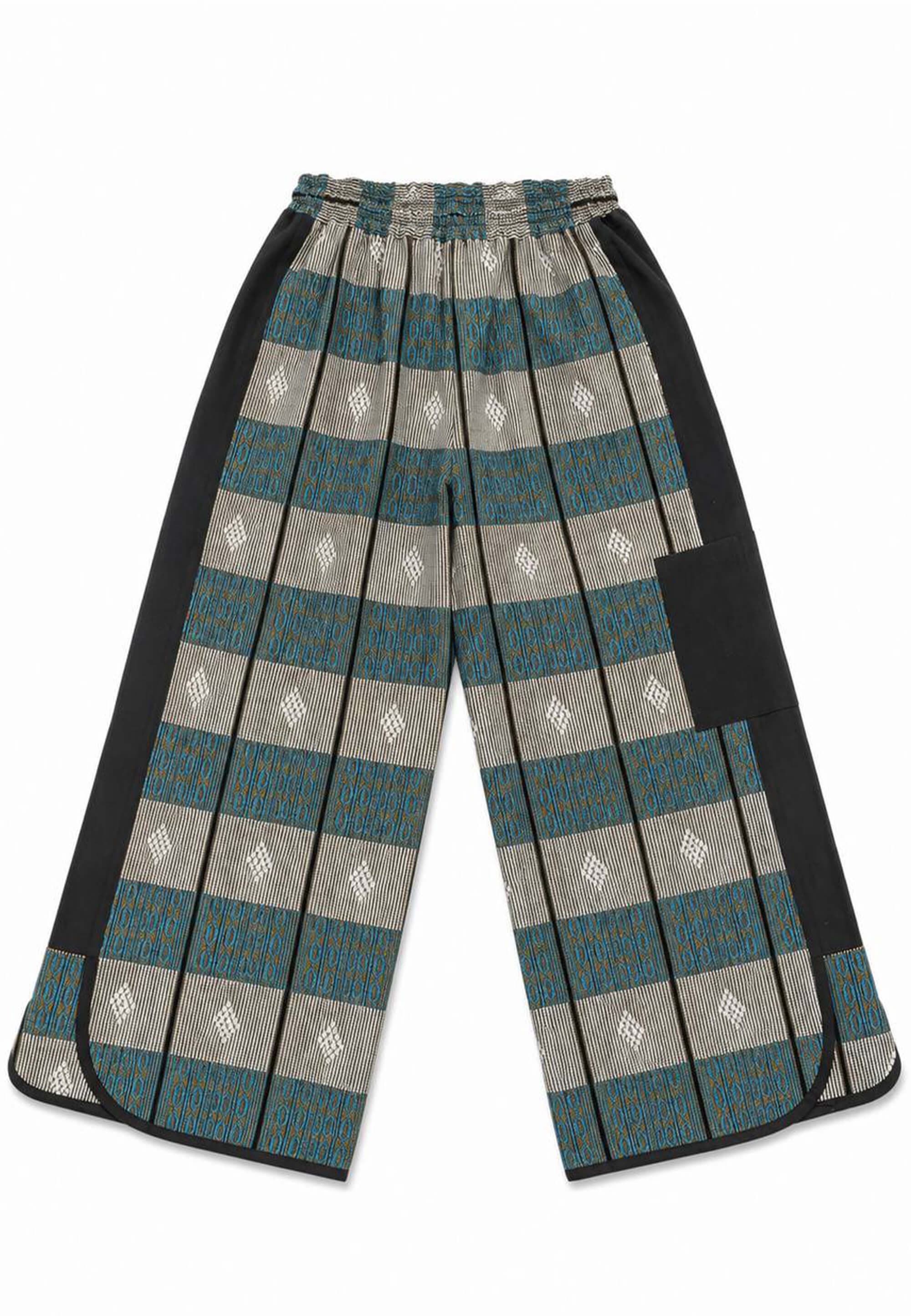 Tribal Frequency Pants Striped